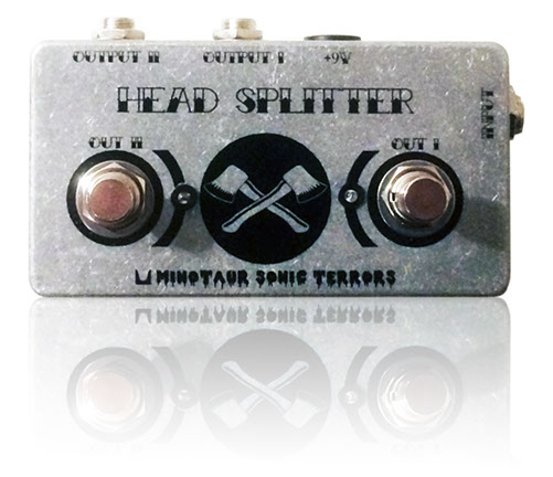 Head splitter amp selector amplifier utility pedal stompbox effect ABY 