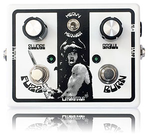 Fuzz and Burn electric Guitar Bass effect pedal stompbox fuzz overdrive silicon doom stoner metal electric wizard yob black sabbath sleep kyuss