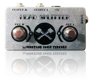 Head splitter amp selector amplifier utility pedal stompbox effect ABY